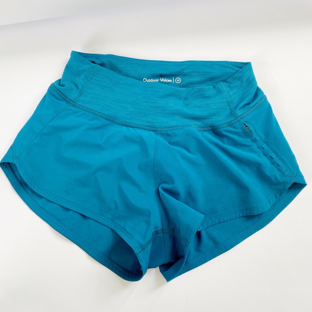 Outdoor Voices Hudson Short XS Teal 🦚